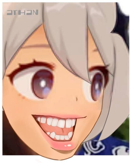 grin_paimon_yeahbboi emote for Discord