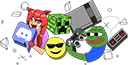 DiscordIllustration emote for Discord
