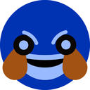 Inverted_Laugh emote for Discord