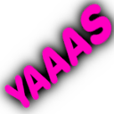 yaaas emote for Discord