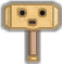 Wooden_Mee6_Ban_Hammer emote for Discord