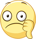 smiledislike emote for Discord