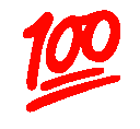 100Media emote for Discord