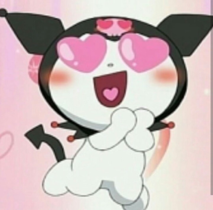 Kuromi_adorable emote for Discord