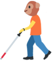 monkey_with_probing_cane emote for Discord