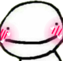 DreamEmbarassed emote for Discord