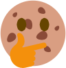 cookieThinking emote for Discord