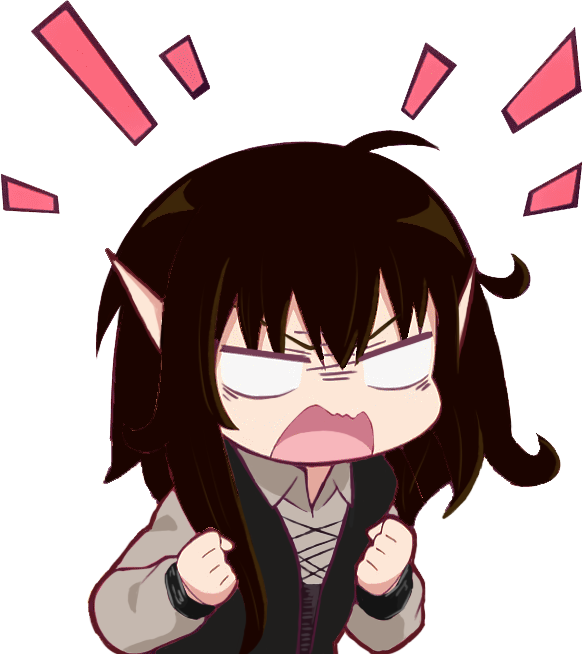 ElnarilHissyfitGlynrel emote for Discord