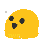 BlobSnowball2 emote for Discord