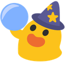 blobwizard emote for Discord