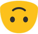 blobupsidedown emote for Discord