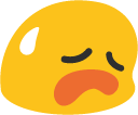 blobsweatsweary emote for Discord