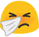 blobsneezing emote for Discord