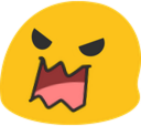 blobrage emote for Discord