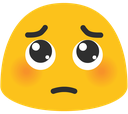 blobpleading emote for Discord
