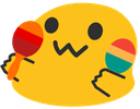 blobmaracas emote for Discord