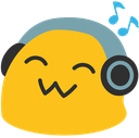 blobheadphones emote for Discord