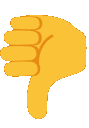 agooglethumbsdown emote for Discord