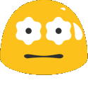 ablobsweating emote for Discord