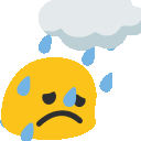 ablobsadrain emote for Discord