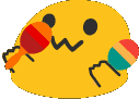 ablobmaracas emote for Discord