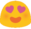 ablobhearteyes animated emote