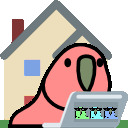 wfhParrot emote for Discord