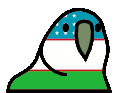 uzbekistanParrot emote for Discord