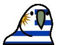 uruguaryParrot emote for Discord
