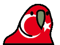 turkeyParrot emote for Discord