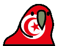 tunisiaParrot emote for Discord