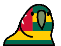 togoParrot emote for Discord