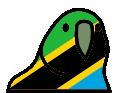 tanzaniaParrot emote for Discord