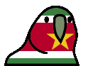 surinameParrot emote for Discord