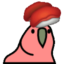 sushiParrot emote for Discord