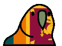 srilankaParrot emote for Discord