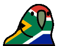 southafricaParrot emote for Discord