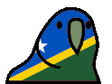 solomonislandsParrot emote for Discord