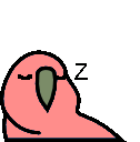sleepingParrot emote for Discord