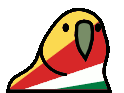 seychellesParrot emote for Discord