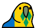saintvincentandthegrenadinesParrot emote for Discord