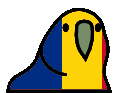 romaniaParrot emote for Discord