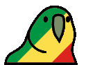 republicofthecongoParrot emote for Discord