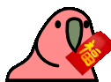 redenvelopeParrot emote for Discord
