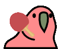 pingpongParrot emote for Discord