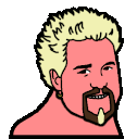 partyfieriParrot emote for Discord
