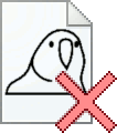 notfoundParrot emote for Discord