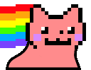 nyanParrot emote for Discord