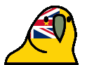 niueParrot emote for Discord