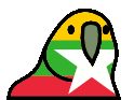 myanmarParrot emote for Discord